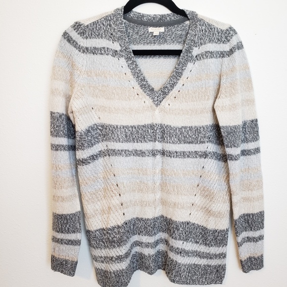 Sonoma Striped Sweater Size M - Picture 1 of 3